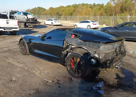 2019 Chevrolet Corvette Grand Sport from USA, damaged, VIN 1G1YW2D79K5113156